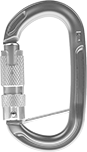 Image of Product. Front orientation. Carabiners. Twist-Locking-Latch Carabiners—Not for Lifting, Style 13.