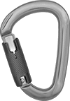 Image of Product. Front orientation. Carabiners. Twist-Locking-Latch Carabiners—Not for Lifting, Style 16.