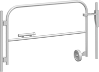 Image of Product. Front orientation. Safety Rails. Build-Your-Own No-Drill Safety Railings, Gates.