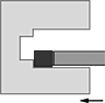 Image of Specification. Neutral. Front orientation. Contains Annotated. Neutral Cutting Direction. Long-Reach Round-Shank Boring Lathe Tools.