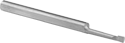 Image of Product. Style 2. Front orientation. Lathe Tools. Small-Diameter Round-Shank Boring Lathe Tools, Right-Hand Cutting Direction, Style 2.