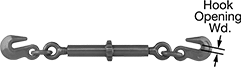 Image of Product. Front orientation. Contains Annotated. Load Binders. Tamper-Resistant Ratchet Load Binders.