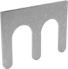 Multislotted Shims