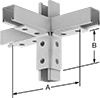 Wraparound Strut Channel Brackets