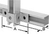Offset Strut Channel Brackets