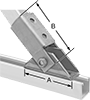 Pivoting Strut Channel Brackets