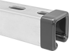 Image of ProductInUse. Front orientation. Strut Channel Framing and Fittings. Strut Channel Caps, Style 1.