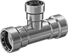 Low-Pressure Stainless Steel Press-Socket Pipe Fittings
