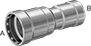 Low-Pressure Stainless Steel Press-Socket Pipe Fittings