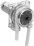 Image of Product. Front orientation. Peristaltic Pumps. Panel-Mount Fixed-Flow-Rate Peristaltic Pumps for Chemicals.