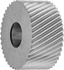 Image of Product. Front orientation. Knurls. Knurls, Left-Hand-Spiral Knurl.