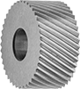 Image of Product. Front orientation. Knurls. Knurls, Right-Hand-Spiral Knurl.