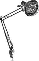 Image of Product. Front orientation. Heat Lamps. Bench-Mount Heat Lamps.