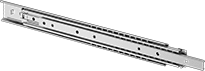 Image of Product. Front orientation. Drawer Slides. Pass-Through Drawer Slides.