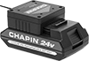 Batteries and Chargers for Chapin Cordless Tools