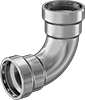Low-Pressure Iron and Steel Press-Socket Pipe Fittings