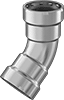 Low-Pressure Iron and Steel Press-Socket Pipe Fittings