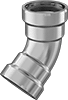 Low-Pressure Iron and Steel Press-Socket Pipe Fittings