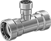 Low-Pressure Iron and Steel Press-Socket Pipe Fittings