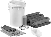 Image of Product. Plastic Pail. Front orientation. Plastic Pail. Acid and Base Spill-Control Kits.