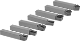 Image of Product. Front orientation. Lathe Tools. Carbide-Tipped Turning Lathe Tool Sets.