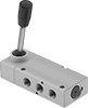 Two-Speed Two-Action Air Directional Control Valves with Full Shut-Off
