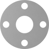 Ultra-Chemical-Resistant High-Strength PTFE Pipe Gaskets with Bolt Holes