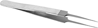 Image of Product. Front orientation. Tweezers. Tweezers, Slim Pointed Tips, PTFE-Coated Tip.