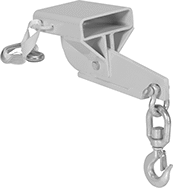 Image of Product. Front orientation. Forklift Lifting Hooks. Style B.