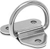 Image of Product. Front orientation. Tie-Down Rings. Style G.