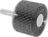 Long-Life Sanding Flap Wheels with Shank