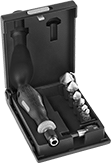 Image of Product. Front orientation. Countersinks. Hex-Bit Countersink Sets for Screws.