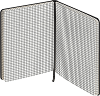 Image of Product. Side2 orientation. Paper Pads. Notebooks, Grid.
