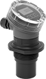 Image of Product. Front orientation. Liquid-Level Transmitters. Noncontact Liquid-Level Transmitters, Ultrasonic, Button Interface.