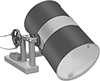 Pull-Chain Fork-Mount Drum Dispensers
