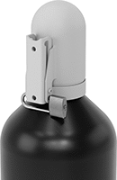 Image of ProductInUse. C (Padlock Not Included). Front orientation. Lockouts. Gas Cylinder Lockouts, Style C.