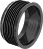 Drain, Waste, and Vent PVC Pipe Fittings for Joining Metal to Plastic
