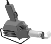 Image of ProductInUse. Front orientation. Heat Gun Stands. Style A.