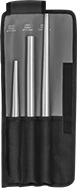 Image of Product. 3 Pieces with Pouch. Front orientation. Alignment Pins. Nonmarring Alignment Pin Sets, 3 Pieces, Pouch.