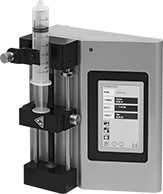 Image of ProductInUse. Shown Vertical. Front orientation. Syringe Pumps. Syringe Pumps for Chemicals.