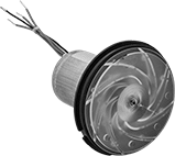 Image of Product. Front orientation. Heat Gun Replacement Parts. Motor and Fan Assemblies.