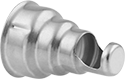 Image of Product. Front orientation. Heat Gun Nozzles. Curved-Tip Heat Gun Nozzles, For Steinel Heat Guns, Style J.