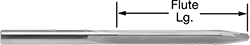 Image of Product. Front orientation. Contains Annotated. Reamer Drill Bits. Round-Shank Reamer Drill Bits.