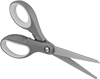 Long-Life Fine-Point Lightweight Scissors