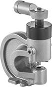 Image of Product. Front orientation. Hole Punches. High-Force Bench-Mount Lever-Operated Hole Punches.