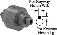 Image of Product. Front orientation. Contains Annotated, MultipleImages. Hole Punches. Stud-Driven Keyway Hole Punches, Keyway.