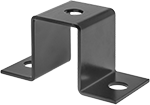 Image of Product. Front orientation. Flagpole Accessories. Threaded Rod End, Surface Bracket.