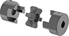 Splined-to-Keyed Spider Couplings