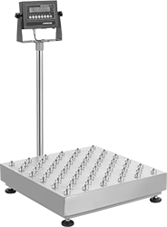 Image of Product. Front orientation. Scales. Legal-for-Trade Inline Conveyor Scales, Ball-Transfer Conveyor.