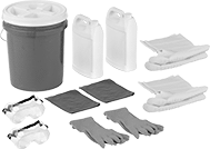 Image of Product. Front orientation. Spill-Control Kits. Harsh Chemical Spill-Control Kits, For Ammonia.